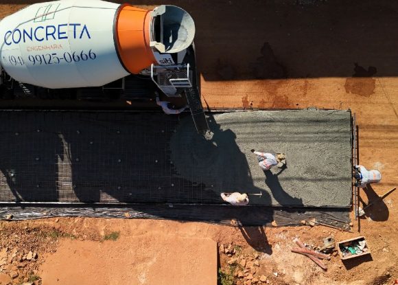 Ação Marabá: Dez ruas dos bairros da Paz e Carajás I recebem pavimentação em concreto