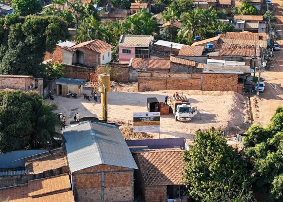 Ação Marabá: Sevop avança a construção do novo prédio do NEI Maria Isabel Nascimento, na Folha 8
