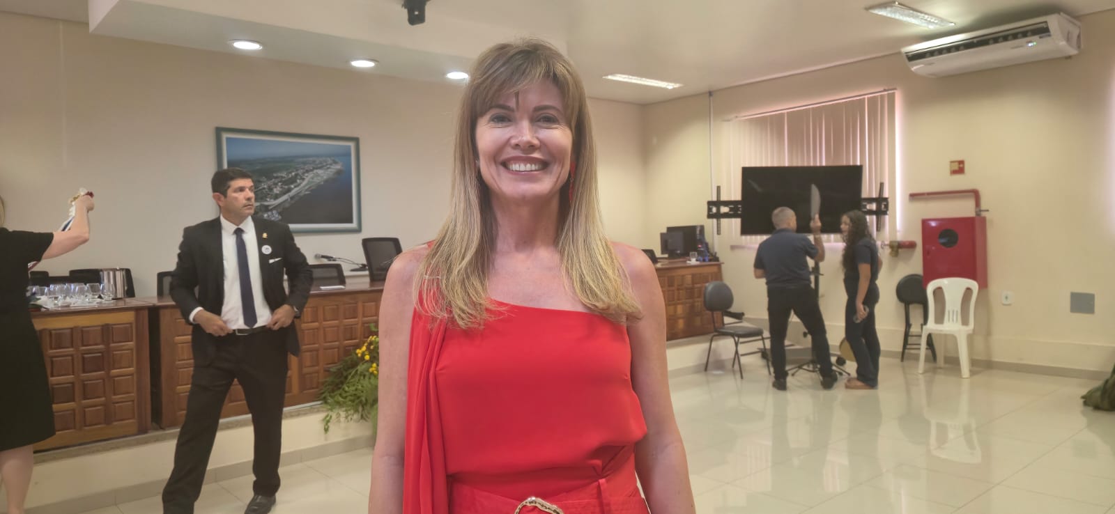 Adriana Trist]ao, diretora do Fórum de Marabá