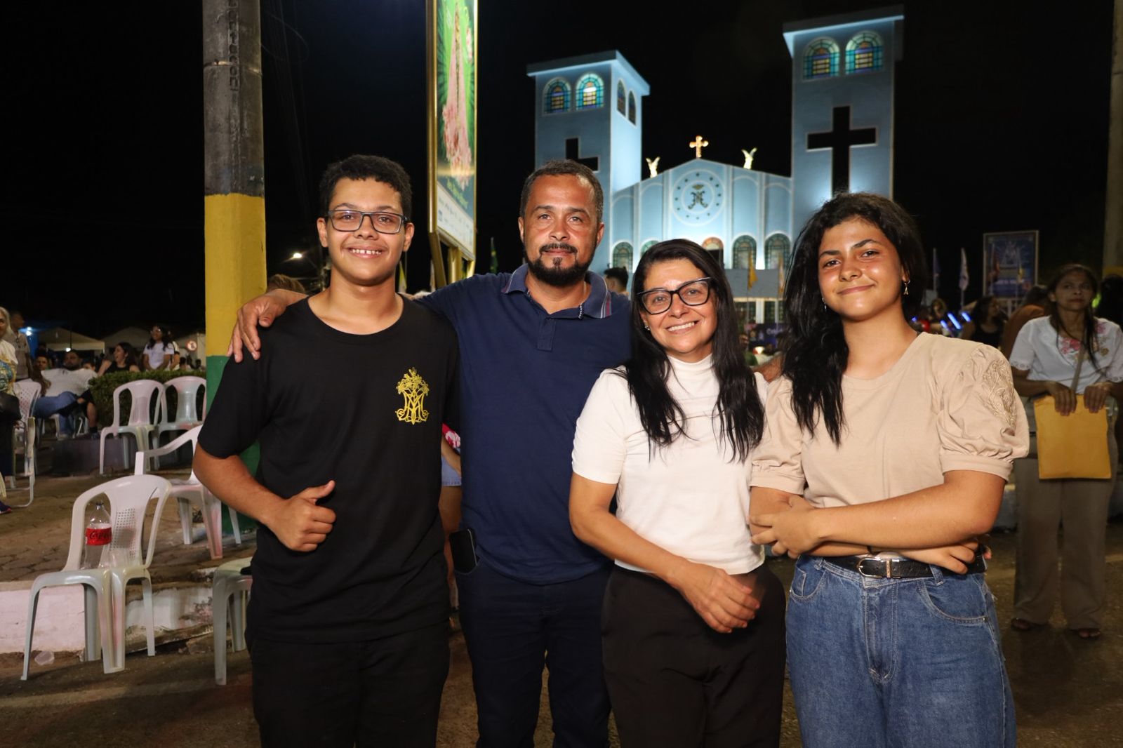Antônio Marcos e família