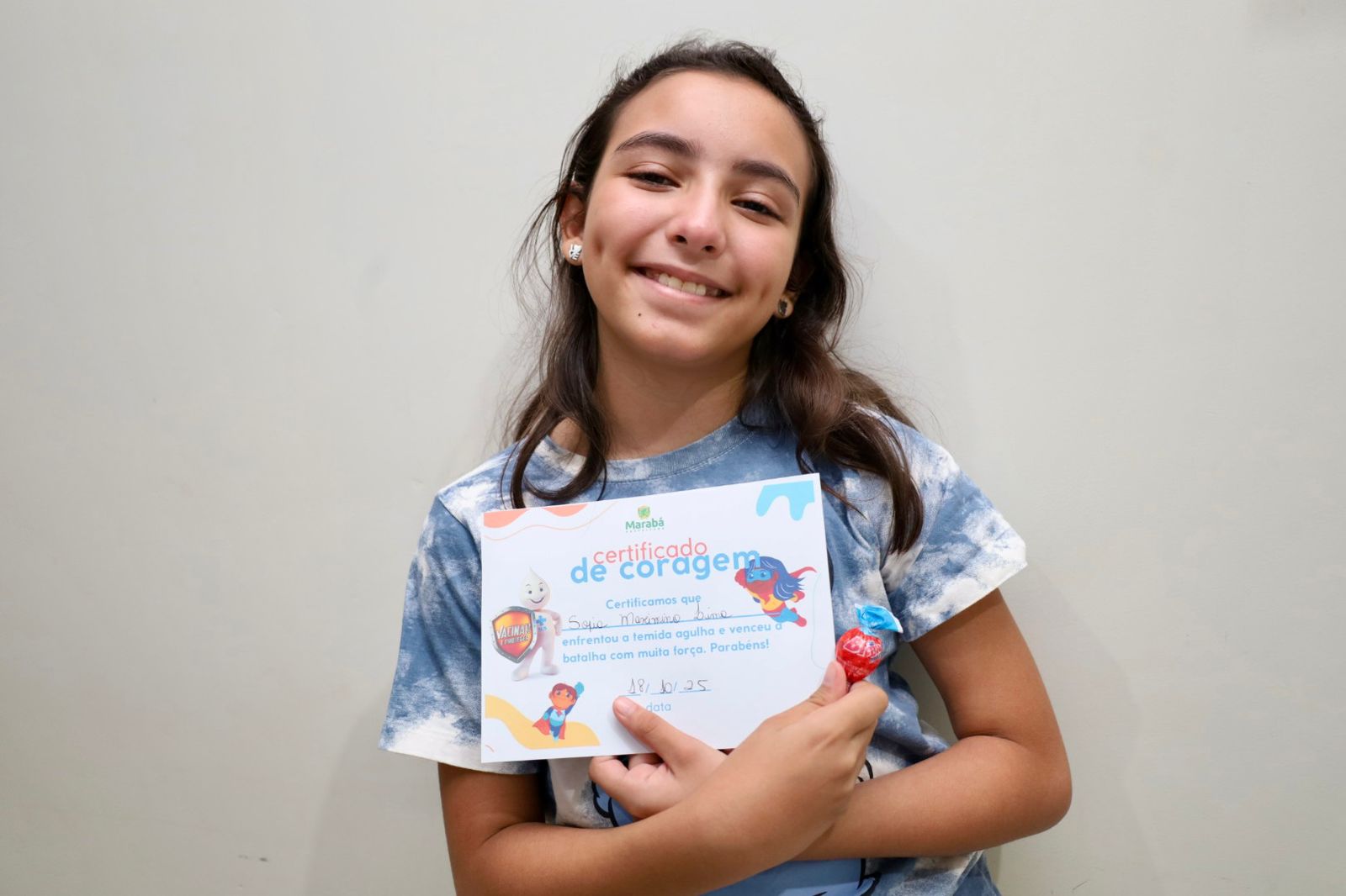 Sofia Lima, 10 anos