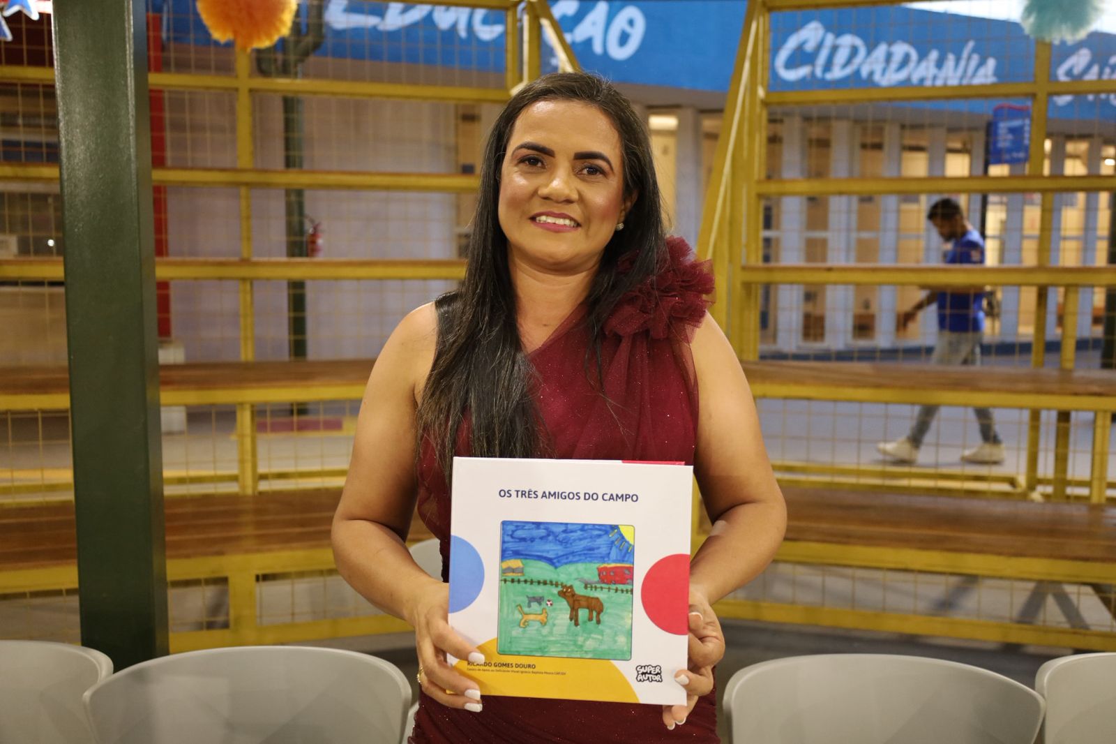 Maria José Amorim, professora e idealizadora do projeto