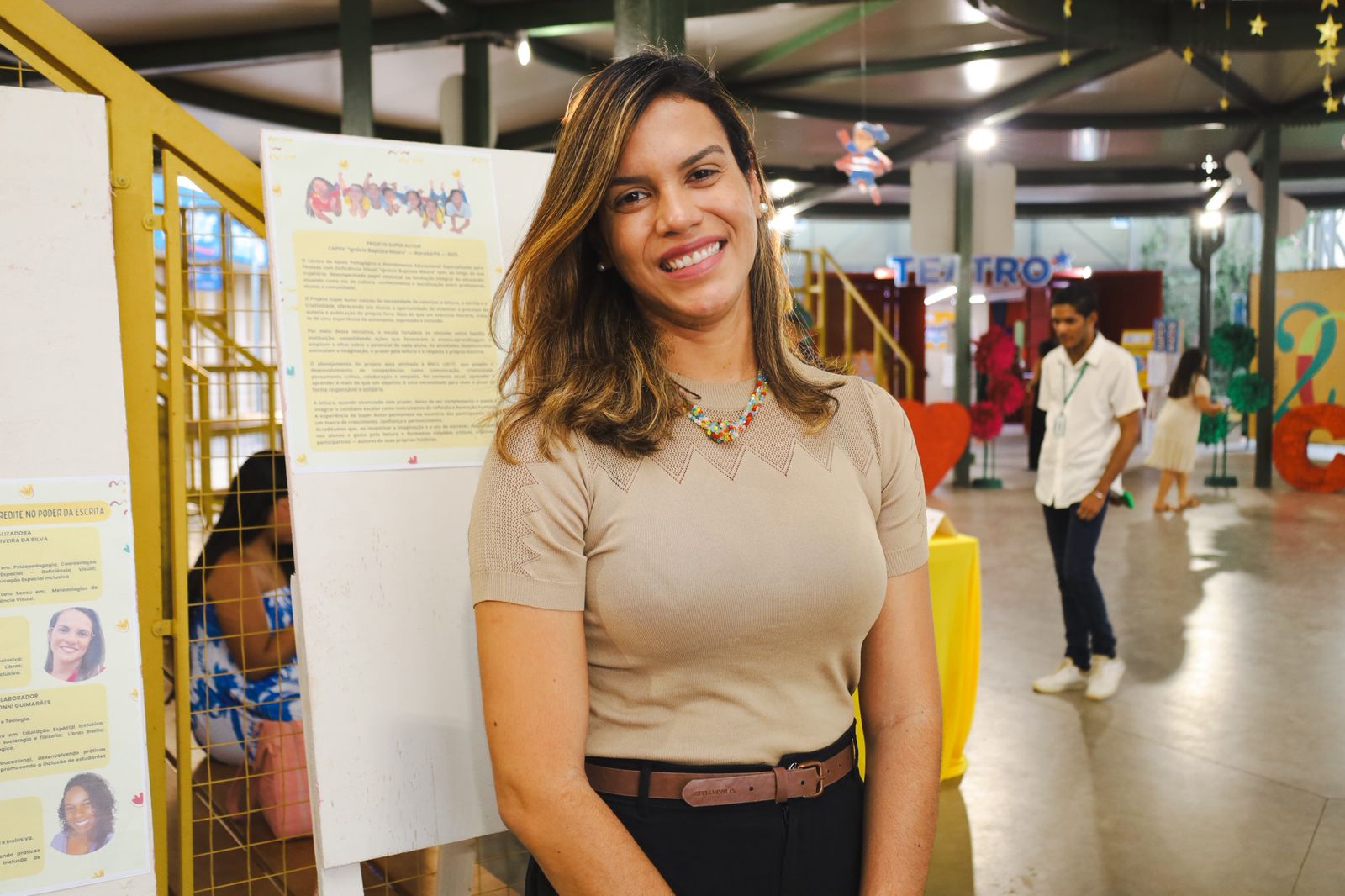 Thaís Mendes, Coordenadora do Departamento de Educação Especial da Semed