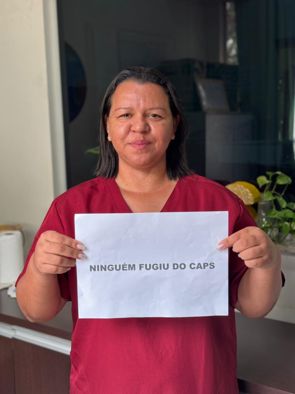 Katiane Chaves, coordenadora do CAPS