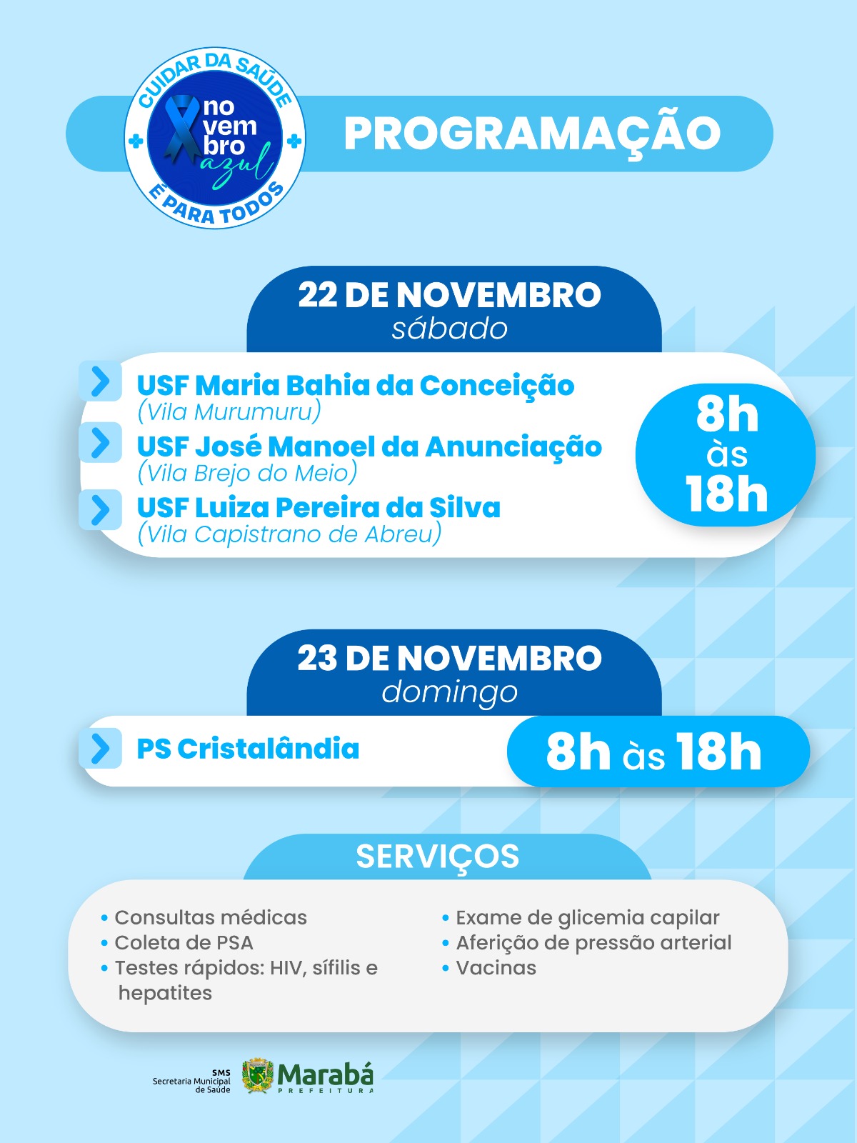  Reprodução/Prefeitura de Marabá - PA