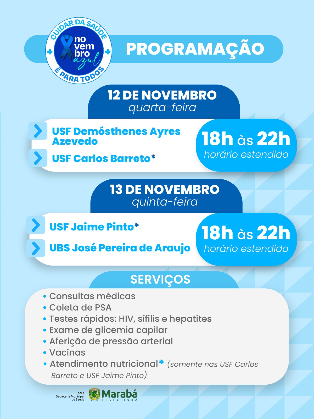  Reprodução/Prefeitura de Marabá - PA