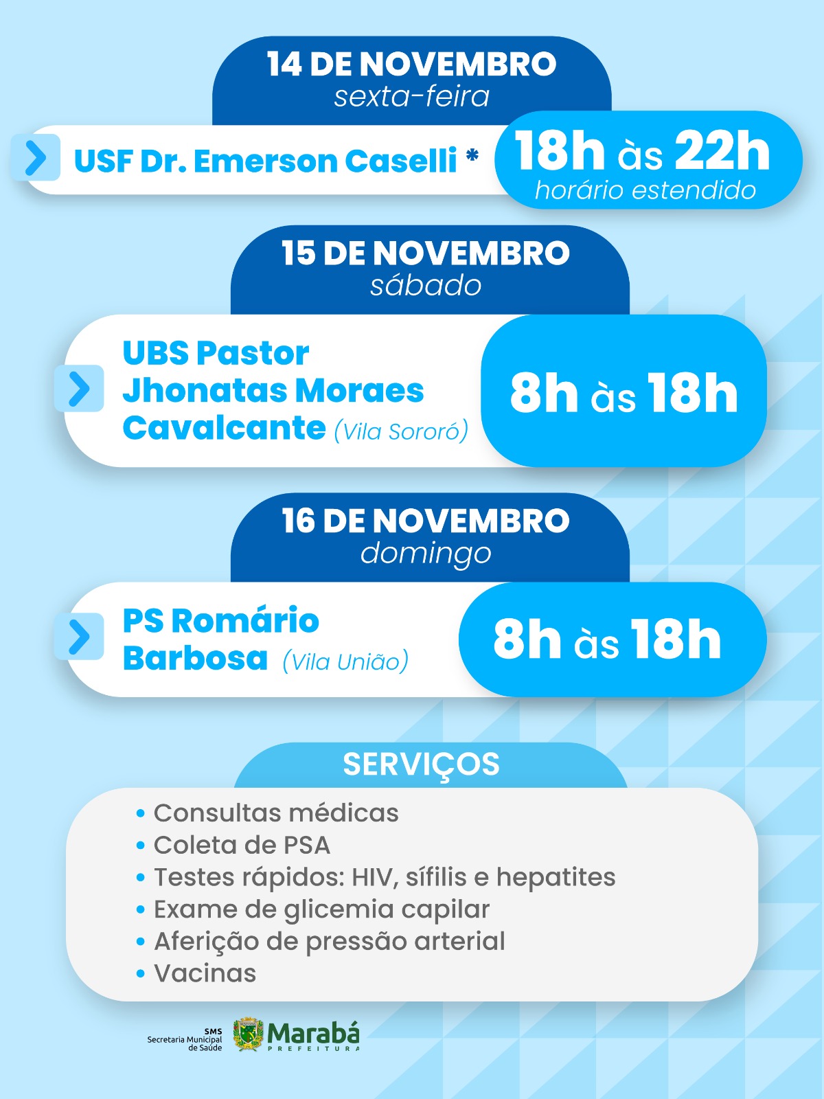  Reprodução/Prefeitura de Marabá - PA