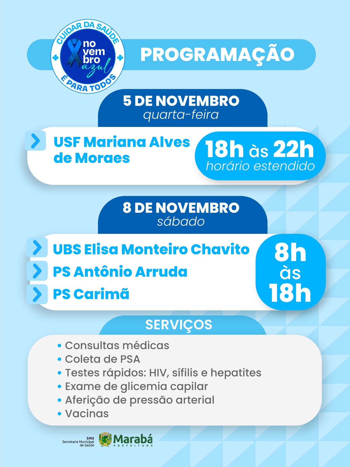  Reprodução/Prefeitura de Marabá - PA