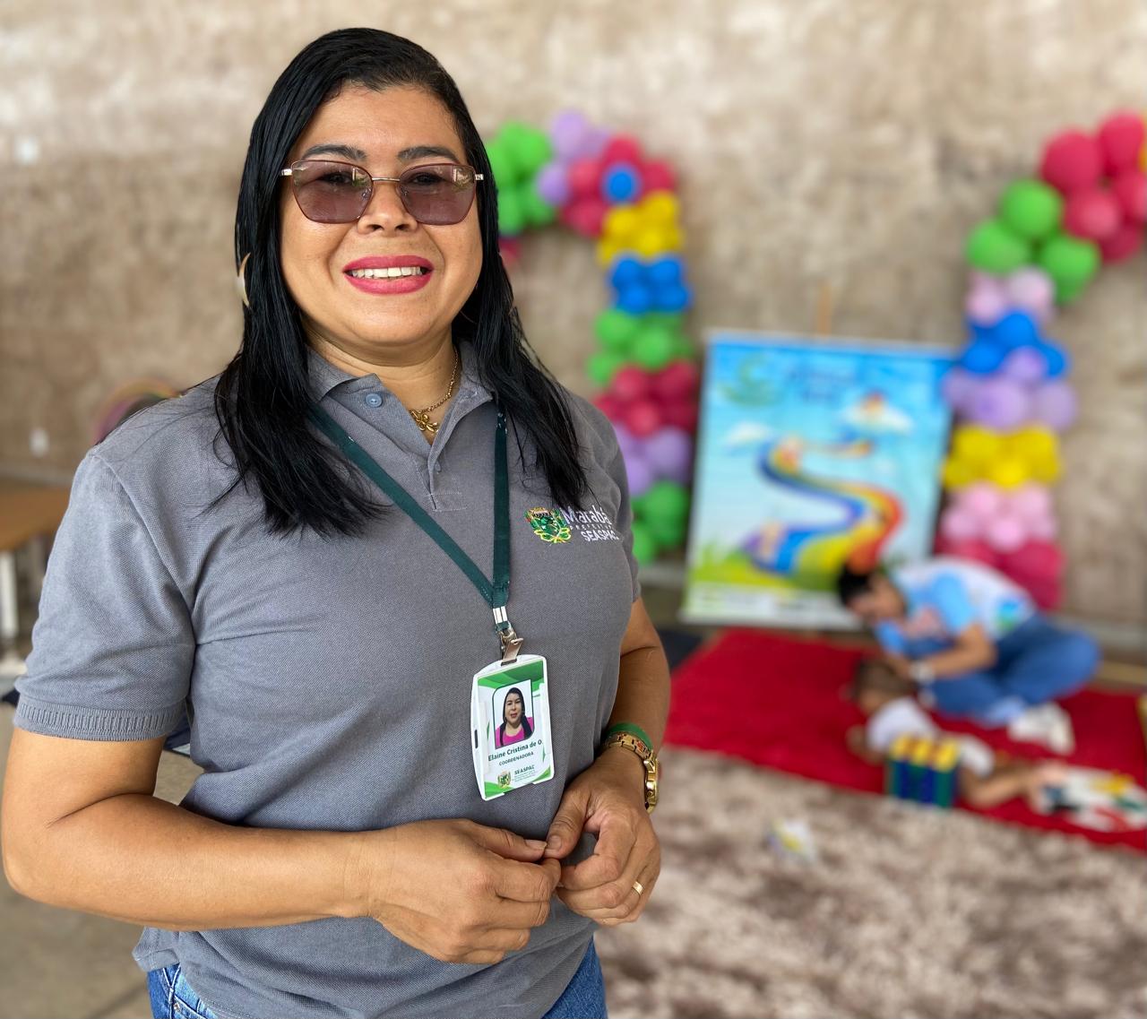 Elaine Cristina, coordenadora do CRAS Morada Nova