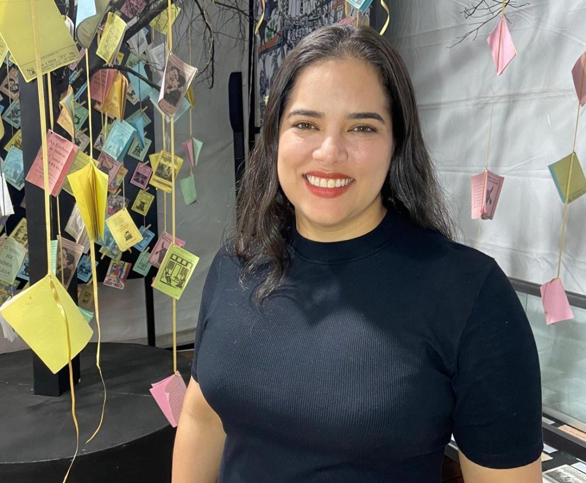 Thaís Cariello, presidente da Fundação Casa da Cultura de Marabá