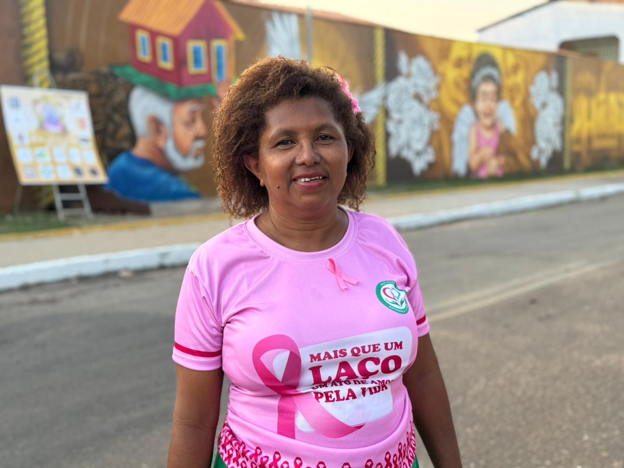 Ivanete Ferreira, moradora