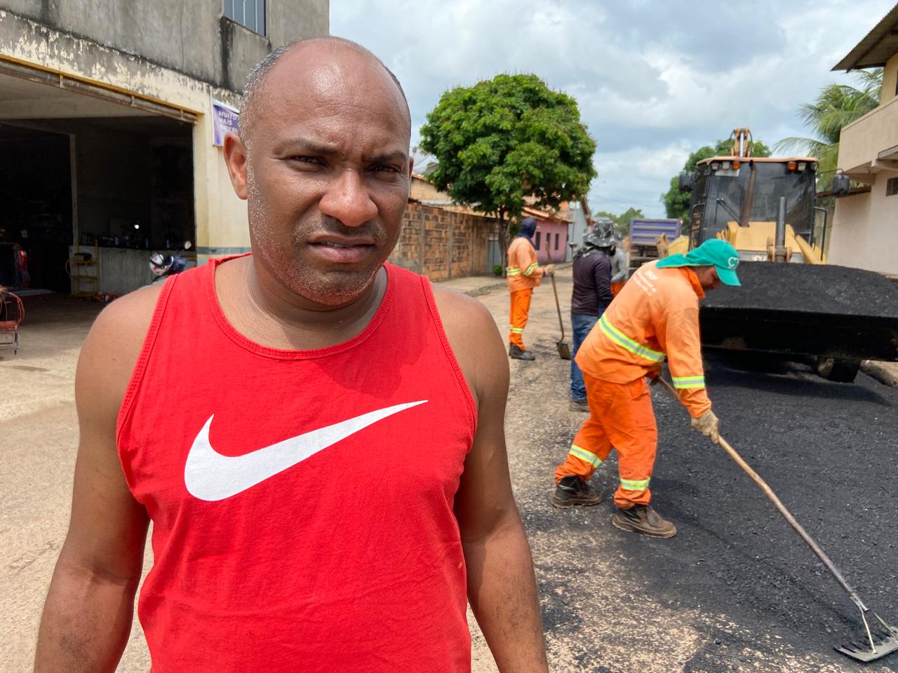 Vasconcelos Oliveira, morador de Morada Nova,