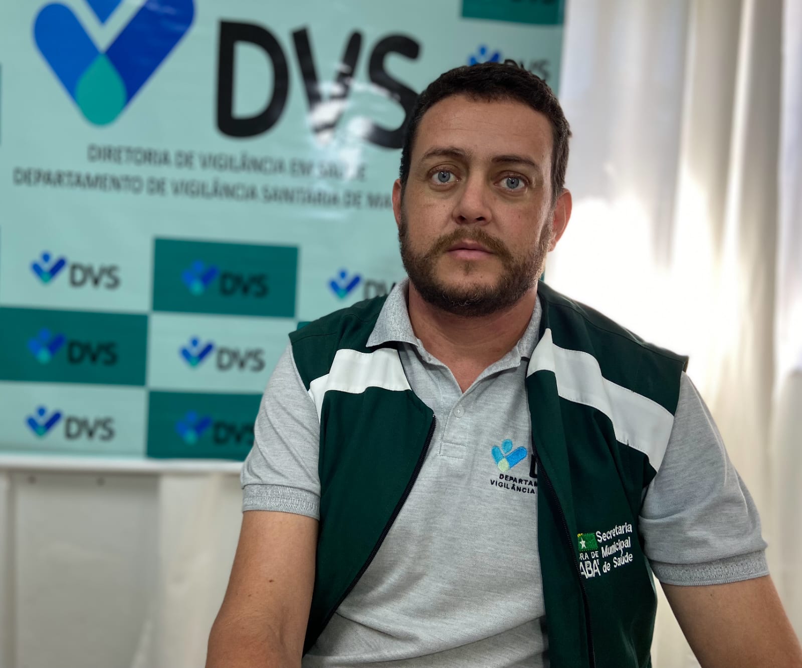 Janiel Machado, coordenador da Vigilância Sanitária