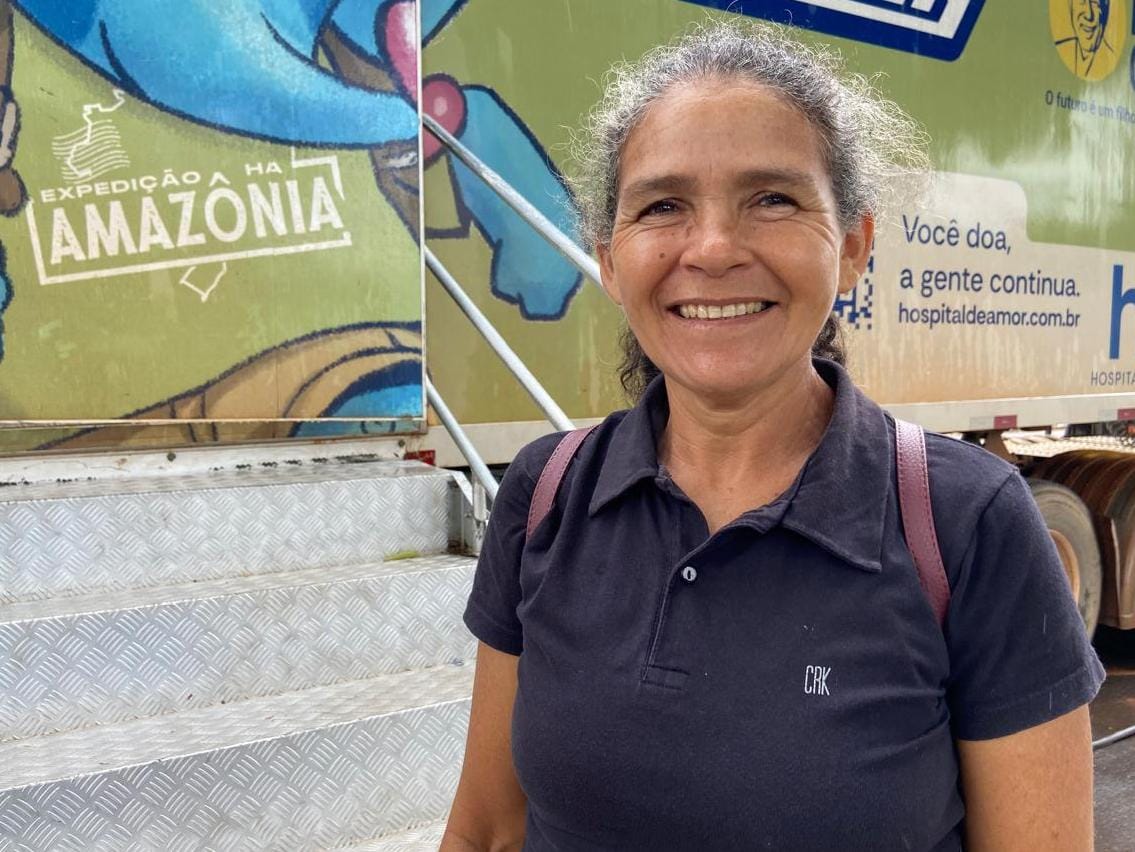 Maria de Fátima Souza, de 53 anos