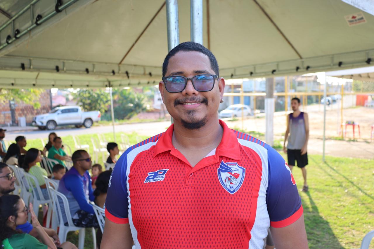 Luan Almeida, presidente da FPADS